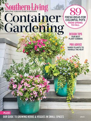 cover image of Southern Living Container Gardening